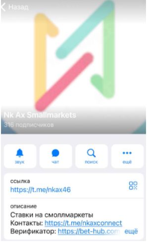 Канал Nk Ax Smallmarkets в Telegram