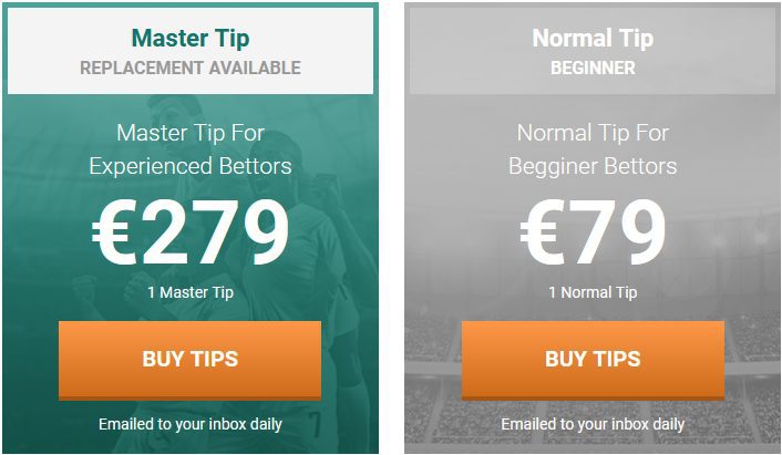Стоимость услуг на Betting Tips 888