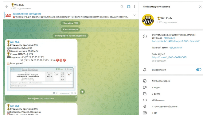 Описание и первые посты канала Описание и первые посты канала
