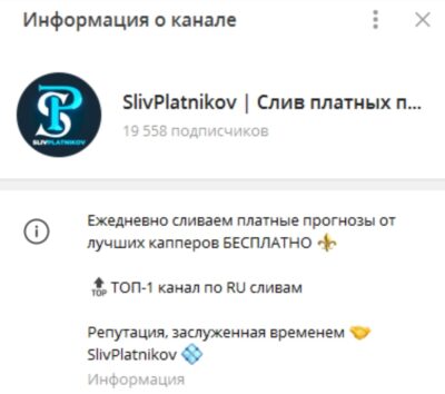 SlivPlatnikov телеграмм