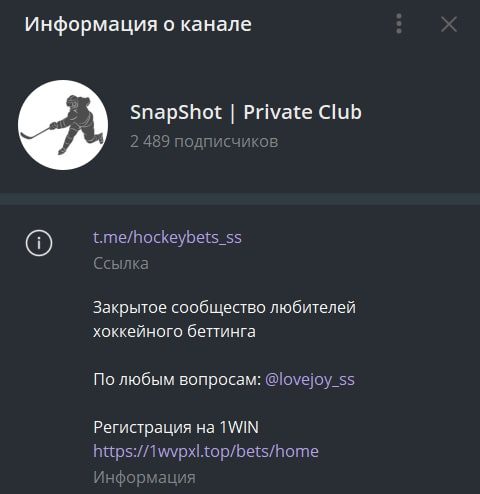 SnapShot телеграмм