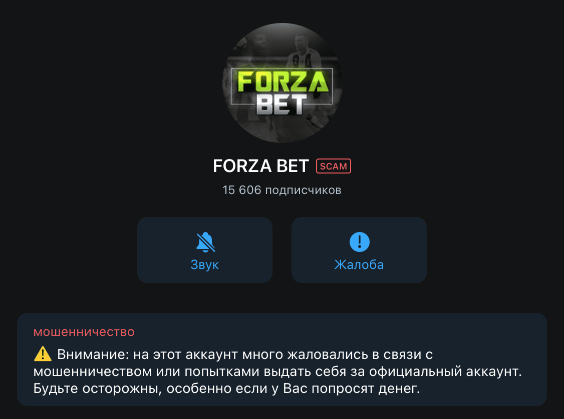 Телеграм канал Forza bet(Форза бет)