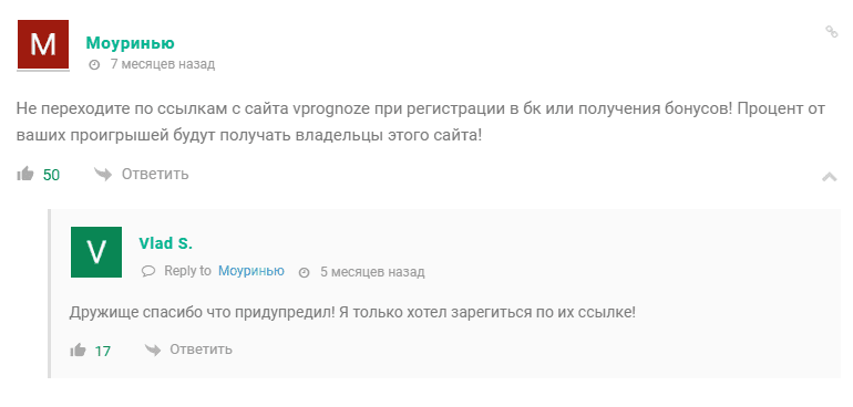 Впрогнозе